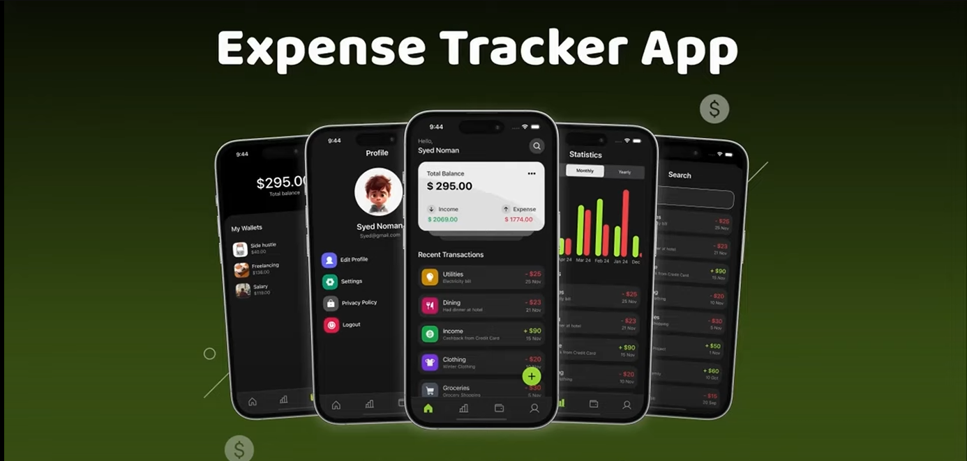 Screenshot of web app